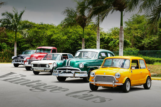 vintage car models