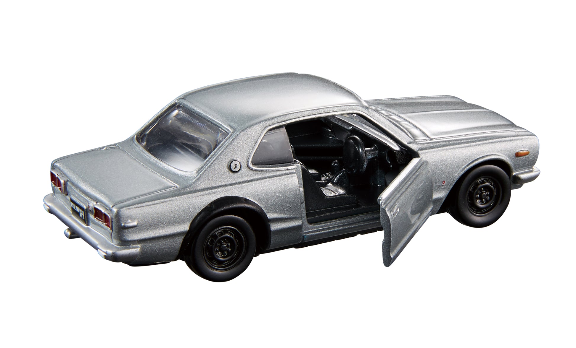 Back view of Nissan skyline GT-R (KPGC10) 1:64 scale model car - Tomica Premium