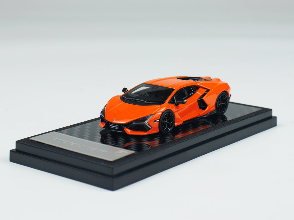 Lamborghini Revuelto Oange 1:64 scale model car - LCD Models