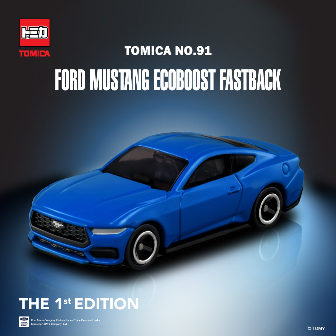 Ford Mustang Blue Edition 1:64 scale model car - Tomica