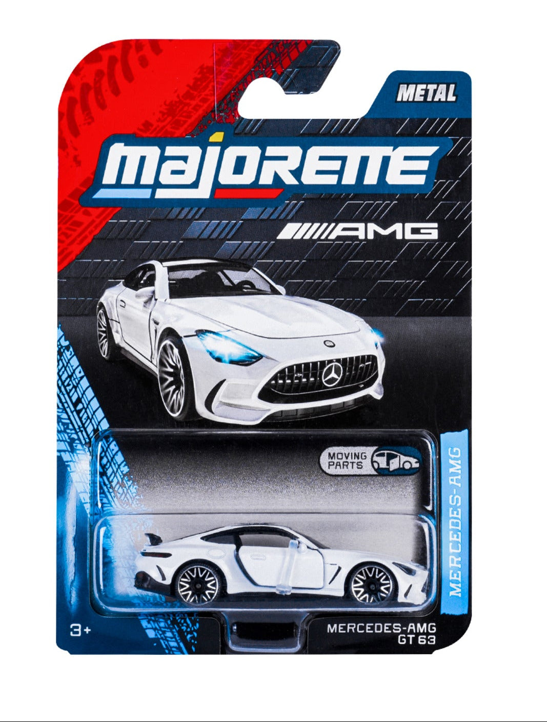 Mercedes-AMG GT 63 White 1:64 scale model car - Majorette Mercedes-AMG Premium