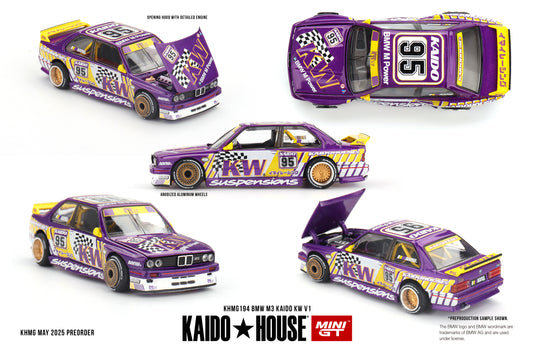 BMW M3 Kaido KW V1 1:64 scale model car - KAIDOHOUSE x MINI GT