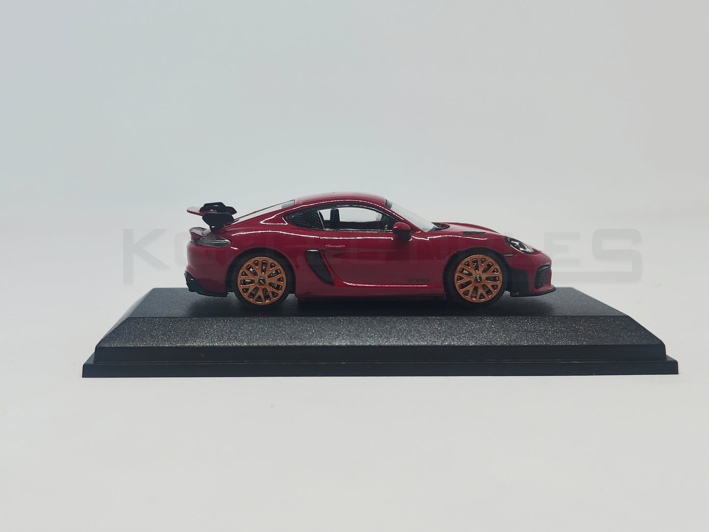 Porsche Cayman GT4 RS 1:64 scale model car - Tarmac Works X MINICHAMPS