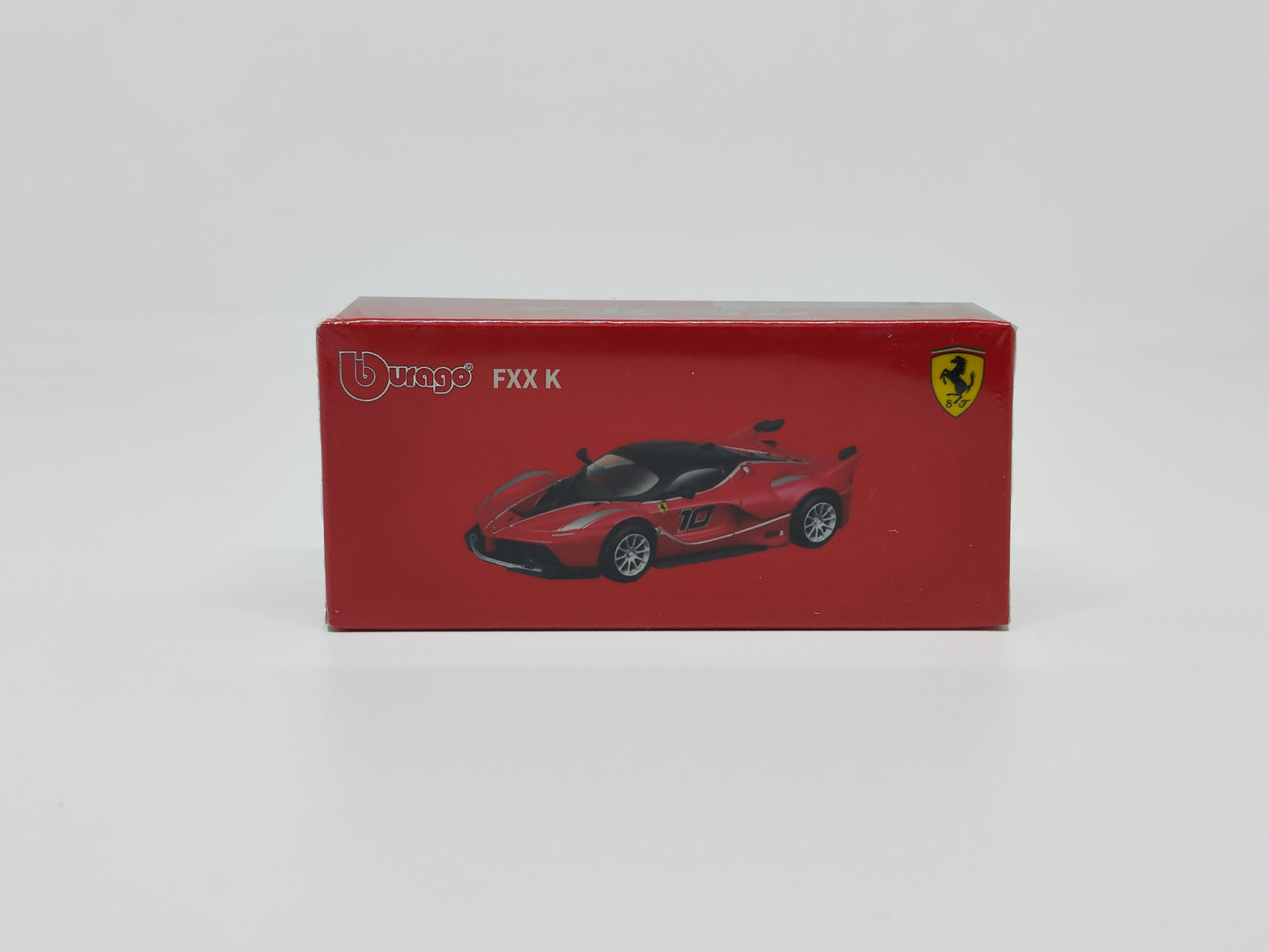 Bpx of Ferrari Fxxk Red 1:64 scale model car - Bburago