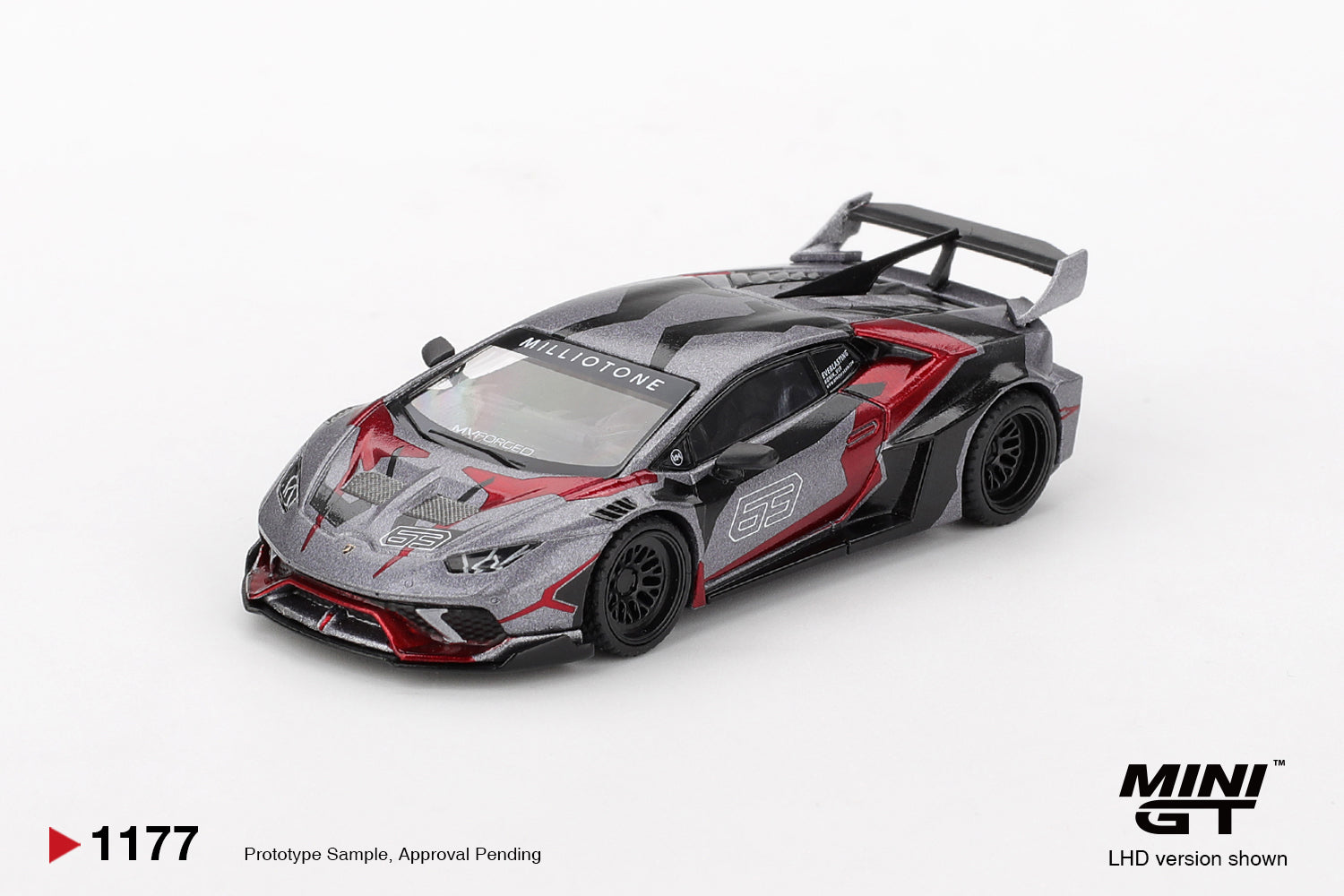 LB Works Lamborghini Huracan GT RONIN 1:64 | Mini GT – Kollectibles