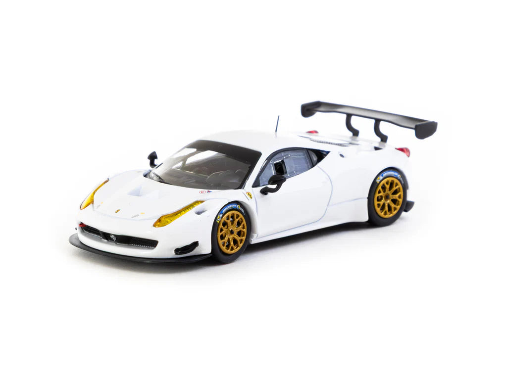 Ferrari 458 Italia GT3 White 1:64 scale model car - Tarmac works