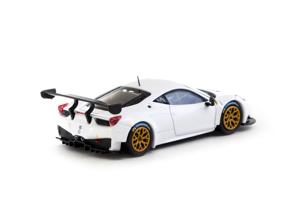 Ferrari 458 Italia GT3 White 1:64 scale model car - Tarmac works