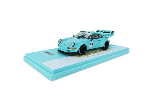 RWB Backdate Blue 1:43 scale model car -  Tarmac works