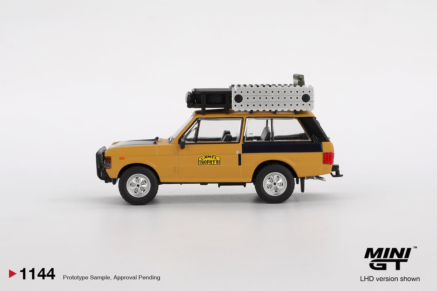 Range Rover 1981 Camel Trophy Sumatra C.Swoboda & K.Mentel Winner - Mini GT