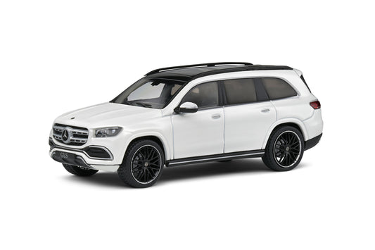 Mercedes Benz GLS - AMG Wheels - Diamond White 1:43 scale model car - Solido