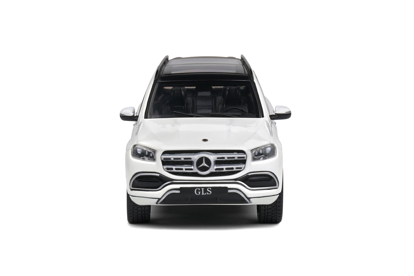 Mercedes Benz GLS - AMG Wheels - Diamond White 1:43 scale model car - Solido