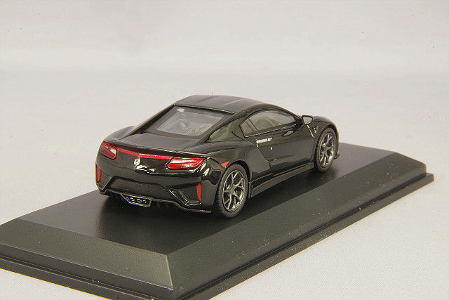 back and side perspective view of Kyosho 1:64 NSX 2019 Black