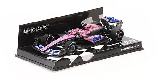 BWT Alpine F1 Team A523 - Esteban ocon – 2023 1:43 scale model car - Minichamps Limited edition (288 pieces available Globally)