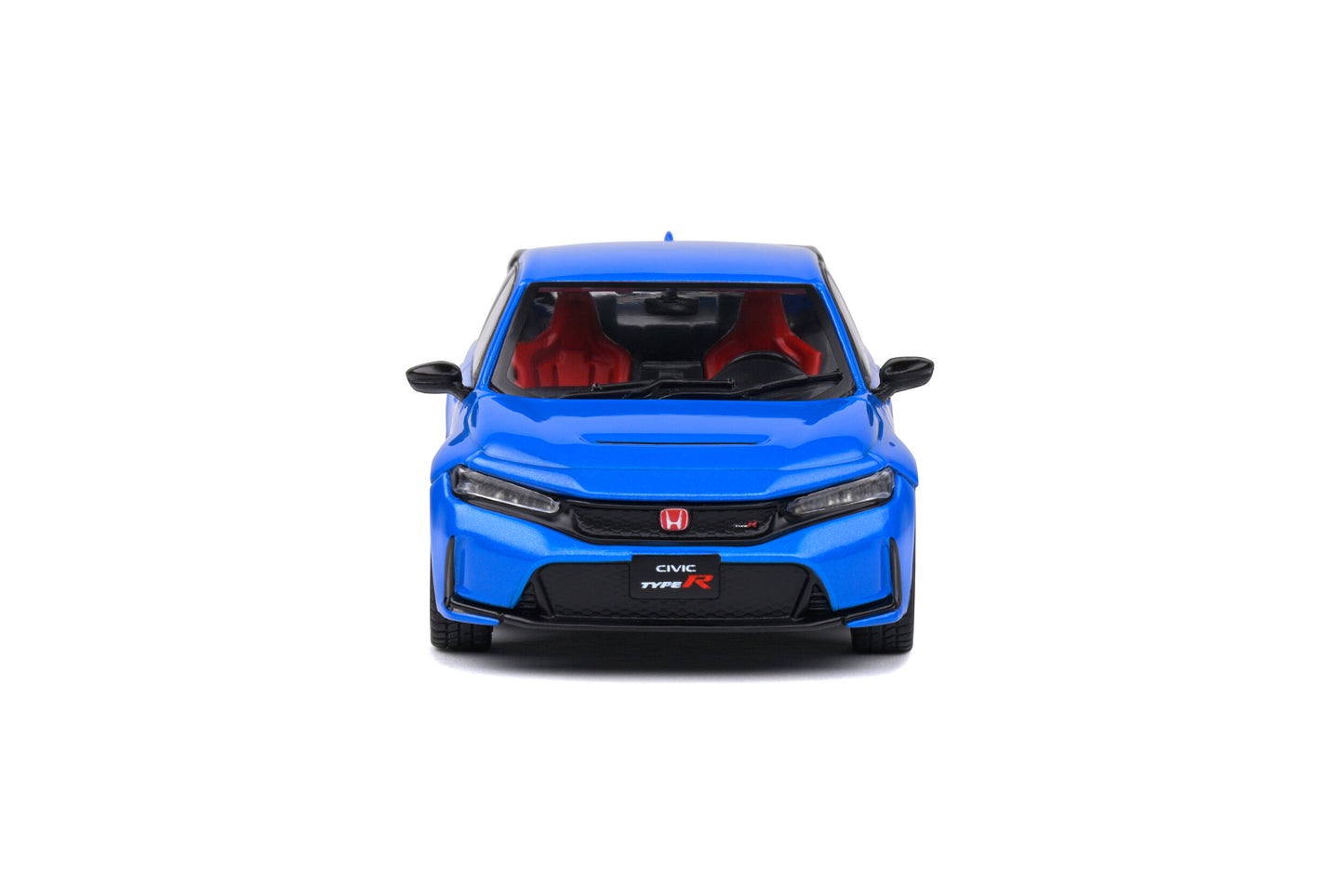 Front view Honda Civic Type Racing Blue Pearl 2022 1:43 scale model car - Solido