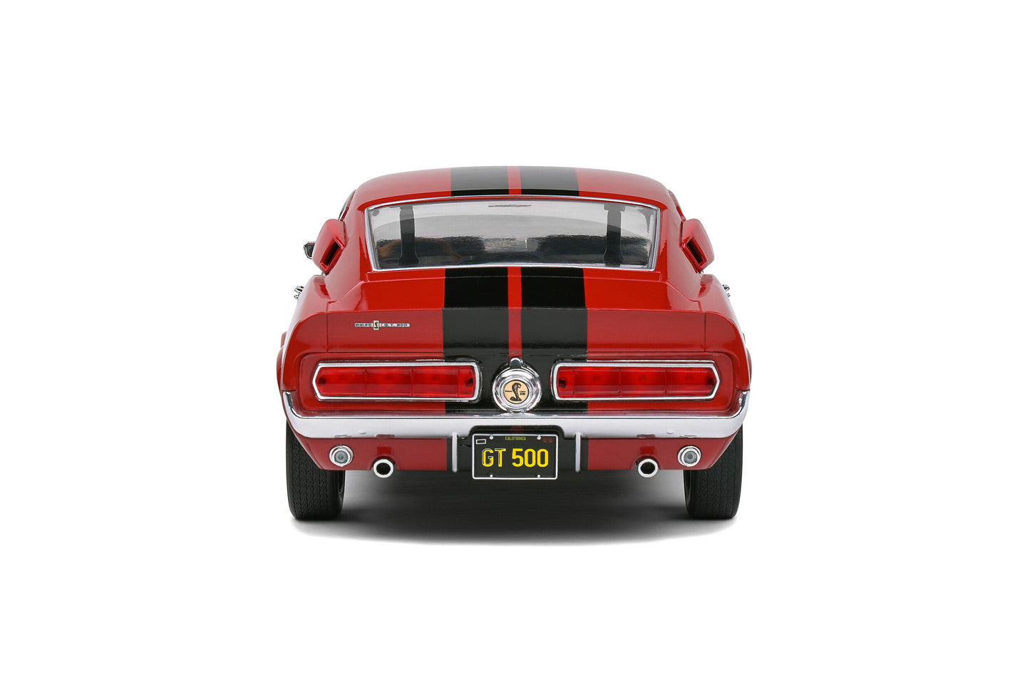 Shelby GT500 Red 1967 1:18 scale model car - Solido