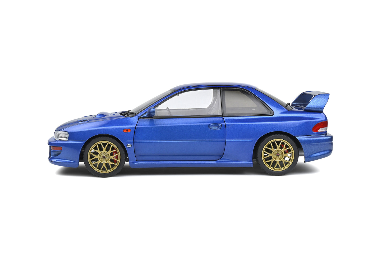 Subaru Impreza 22b Sonic Blue 1998 1:18 scale model car - Solido