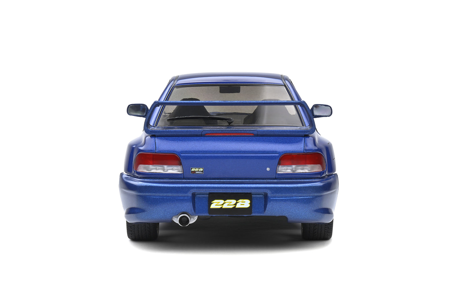 Subaru Impreza 22b Sonic Blue 1998 1:18 scale model car - Solido