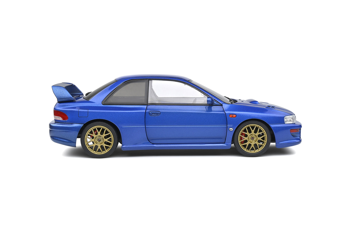 Subaru Impreza 22b Sonic Blue 1998 1:18 scale model car - Solido