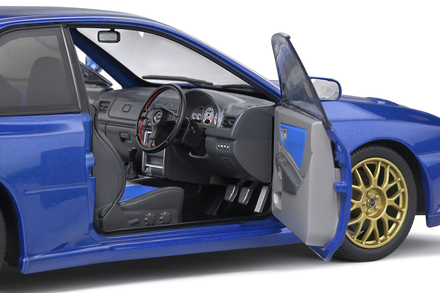 Subaru Impreza 22b Sonic Blue 1998 1:18 scale model car - Solido