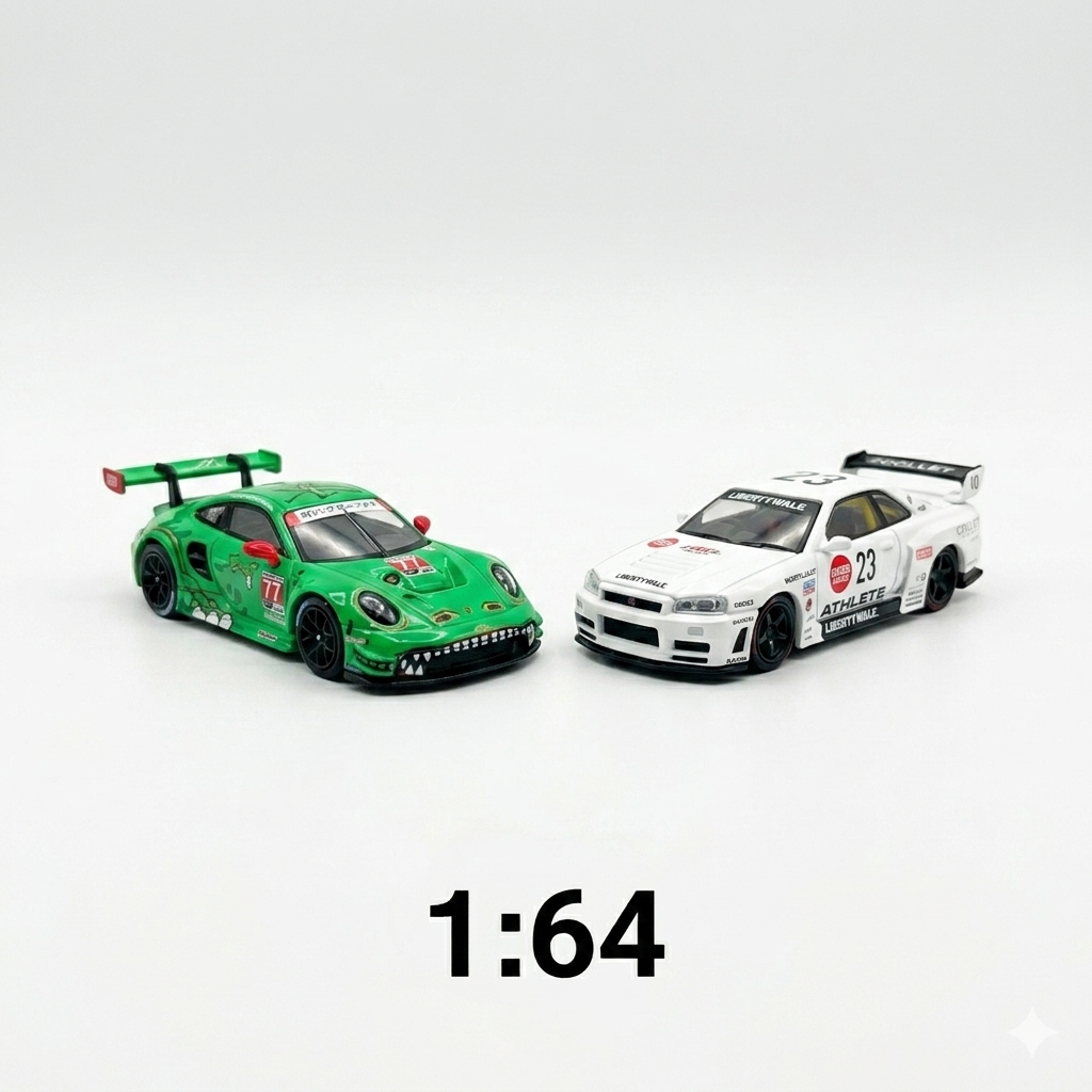 Premium 1:64 Scale Diecast Cars | Mini GT, PopRace, Tarmac Works | India