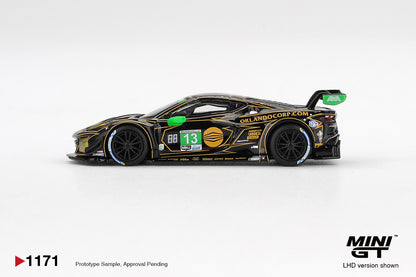 Chevrolet Corvette Z06 GT3.R #13 AWA 2025 IMSA Daytona 24 Hrs 1:64 scale model car - Mini GT