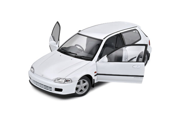 Honda Civic (EG6) White 1991 1:18 scale model car - Solido