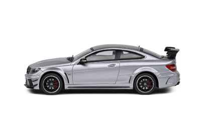 Mercedes C63 AMG Black Grey 2011 1:43 scale model car - Solido