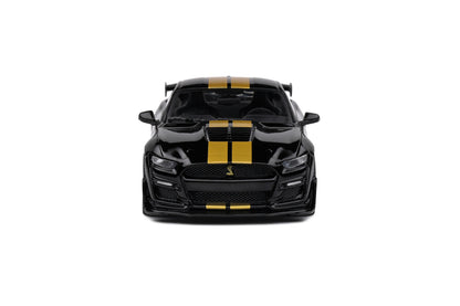 Front view of Nissan 400z Rocket Bunny Purple 2022 1:43 scale model car - Solido