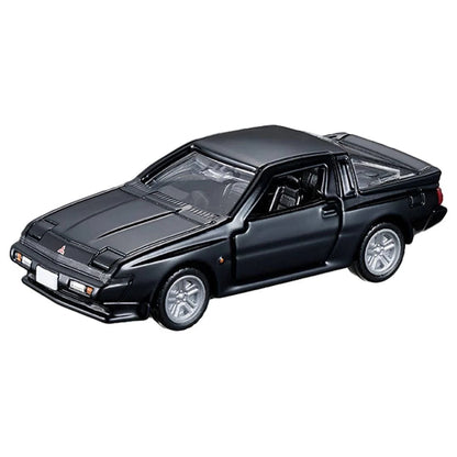 front perspective view Mitsubishi Starion '24 1:64 Scale Model Car – Tomica Premium (Product Code: 933885)
