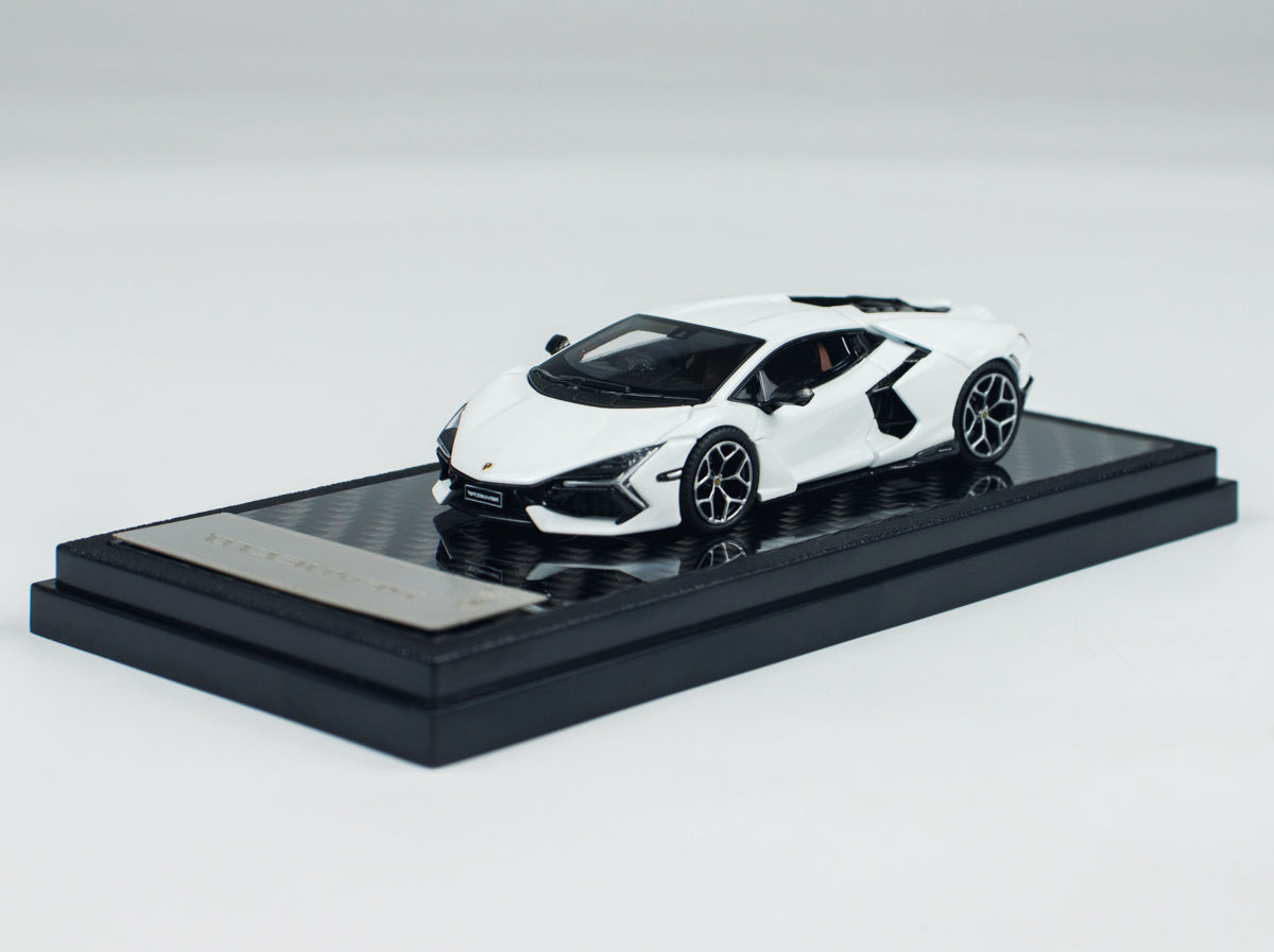 Lamborghini Revuelto White 1:64 scale model car - LCD Models
