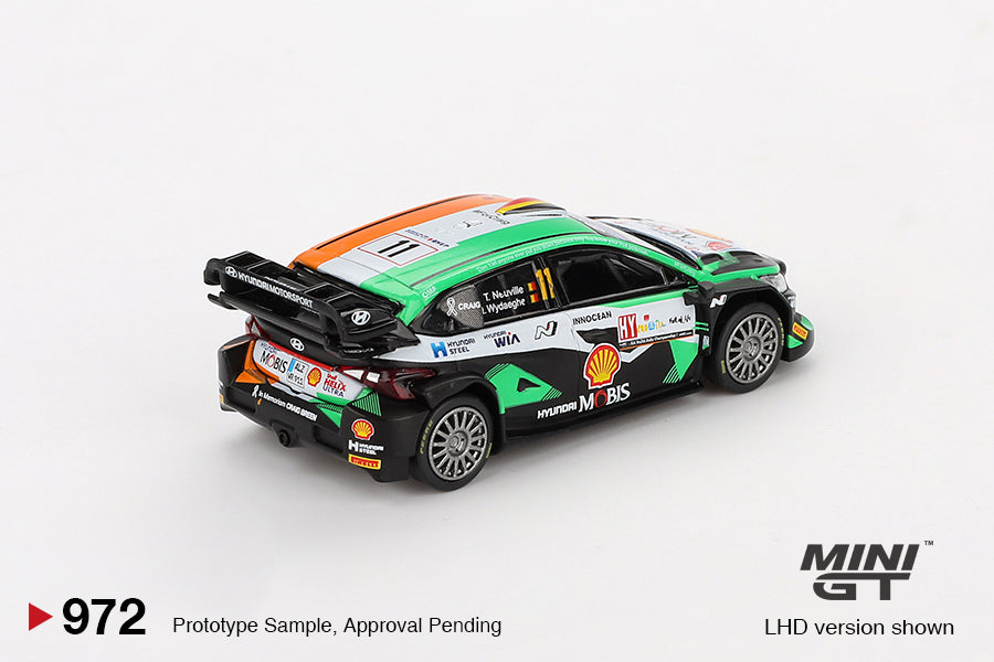 Hyundai i20 N Rally1 #11 2023 Rally Croatia  Power Stage Winner 1:64 scale model car - Mini GT