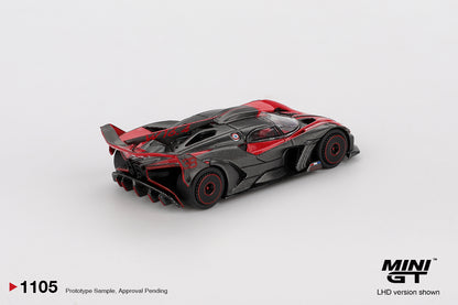 Bugatti Bolide Red 1:64 scale model car - Mini GT