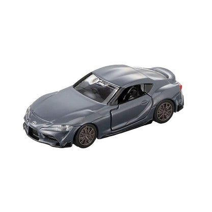 front perspective view of Toyota GR Supra 1:64 Scale Model Car – Tomica Premium TP36 (Product Code: 936411)