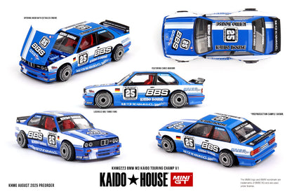 BMW M3 KAIDO TOURING CHAMP V1 1:64 scale model car - Mini GT X KAIDOHOUSE