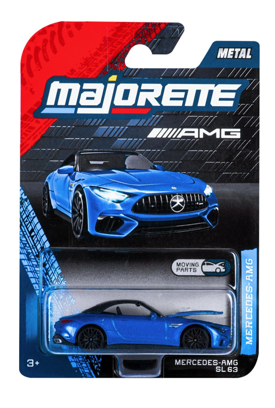 Mercedes-AMG SL 63 Blue 1:64 scale model car - Majorette Mercedes-AMG Premium