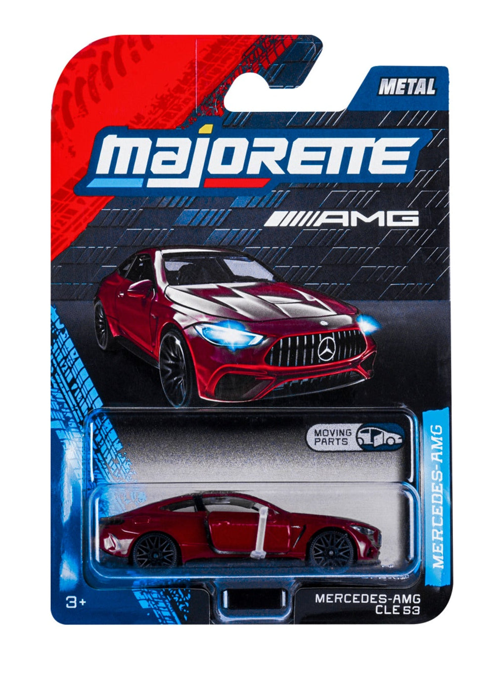Mercedes-AMG CLE 53 S Red 1:64 scale model car - Majorette Mercedes-AMG Premium