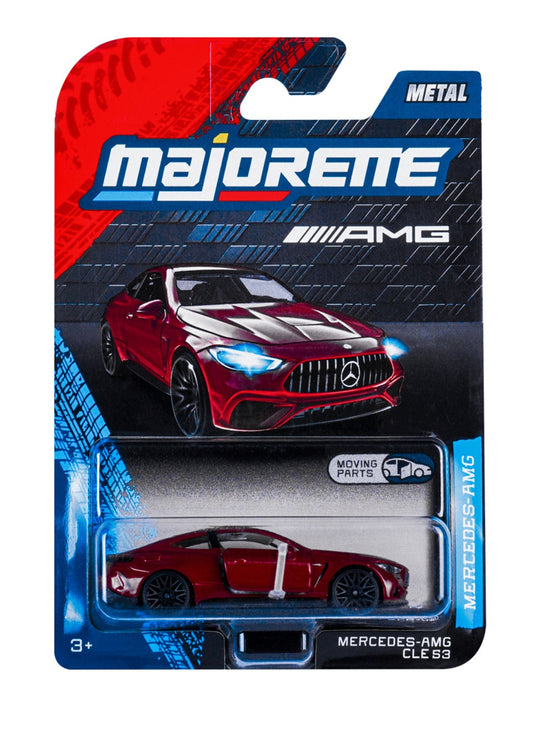 Mercedes-AMG CLE 53 S Red 1:64 scale model car - Majorette Mercedes-AMG Premium