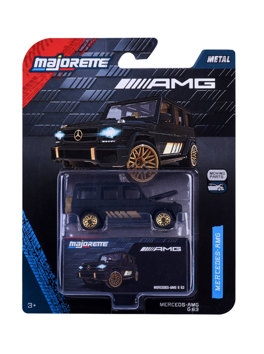 Mercedes-AMG G 63 Black 1:64 scale model car - Majorette Mercedes-AMG Deluxe