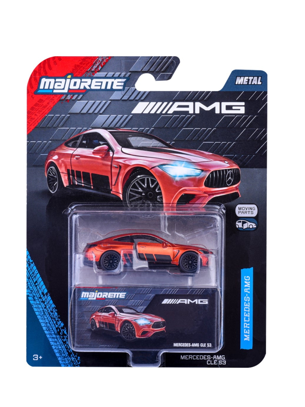 Mercedes-AMG CLE 53 S Copper 1:64 scale model car - Majorette Mercedes-AMG Deluxe