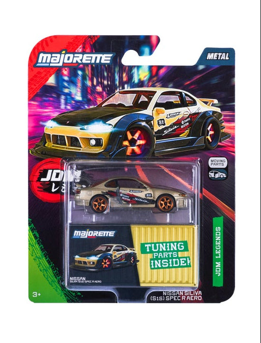 Majorette JDM Legends Deluxe Nissan Silvia S15 Spec R Aero Beige 1:64 scale diecast model car — buy online India | Kollectibles