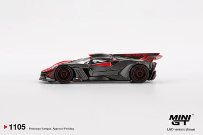 Bugatti Bolide Red 1:64 scale model car - Mini GT