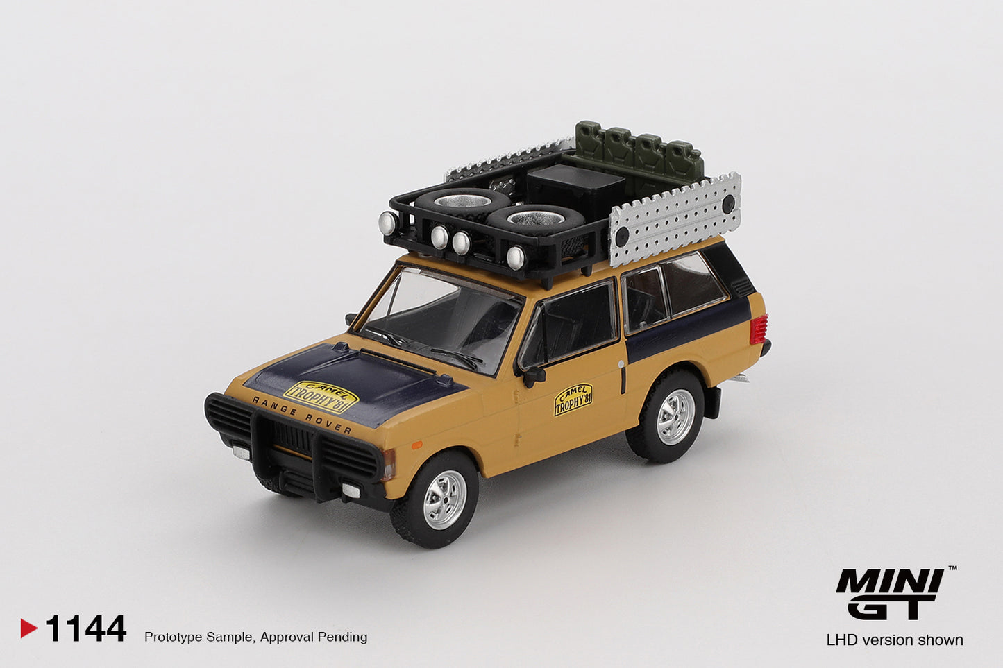 Range Rover 1981 Camel Trophy Sumatra C.Swoboda & K.Mentel Winner - Mini GT
