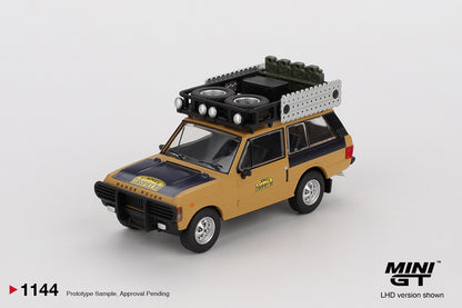 Range Rover 1981 Camel Trophy Sumatra C.Swoboda & K.Mentel Winner - Mini GT
