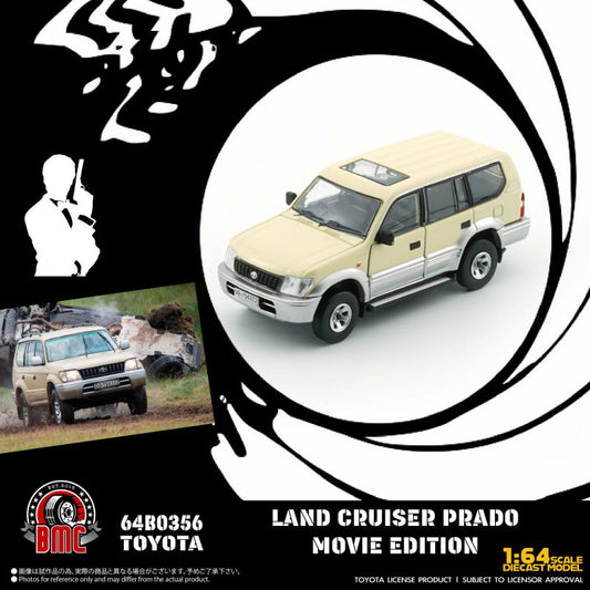 Toyota Land Cruiser Prado LC95 Ivoey 007 Movie edition (RHD) 1:64 Scale Model car by BM Creations