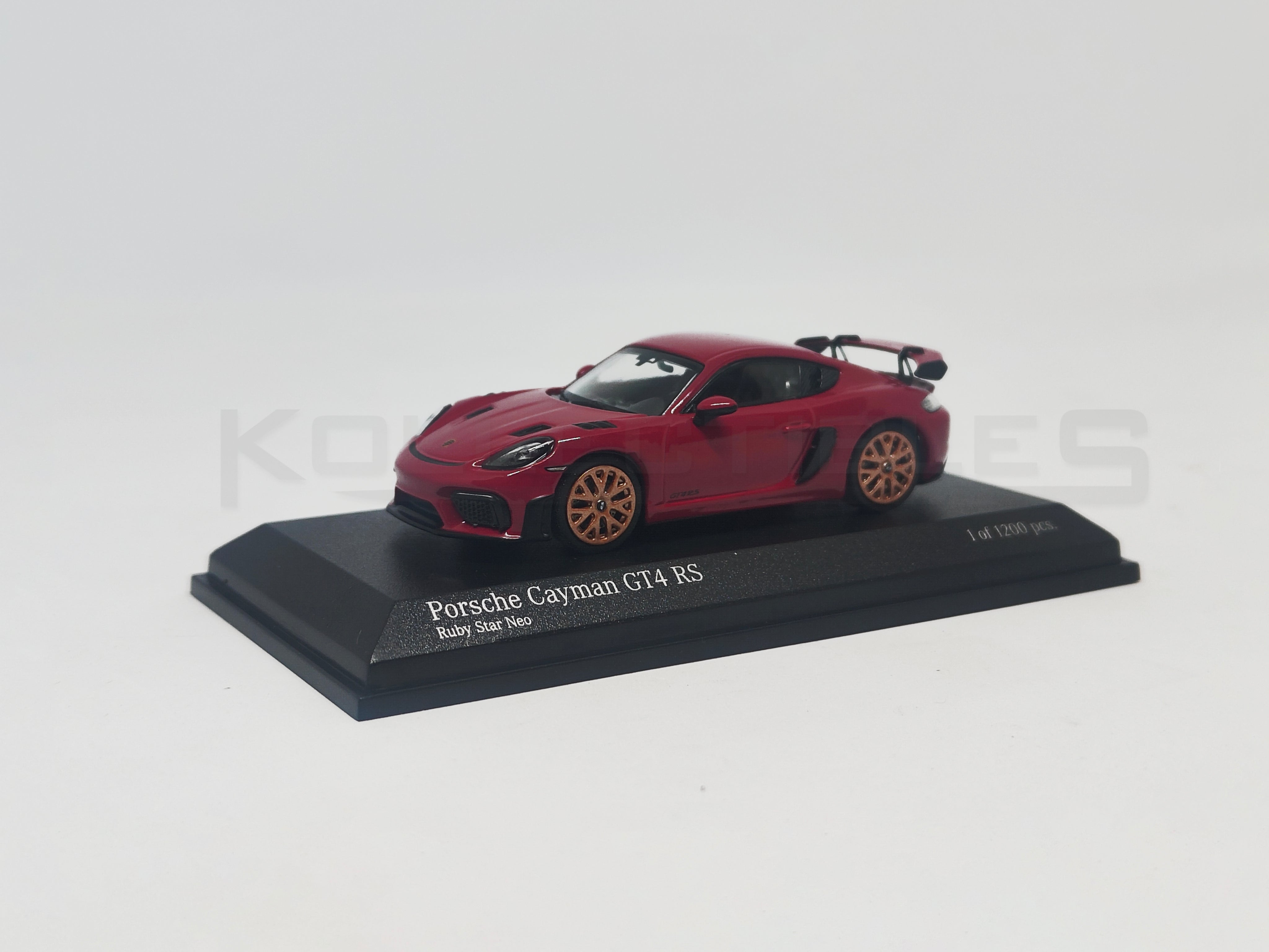 Buy Porsche Cayman GT4 RS 1:64 scale model car - Tarmac Works X