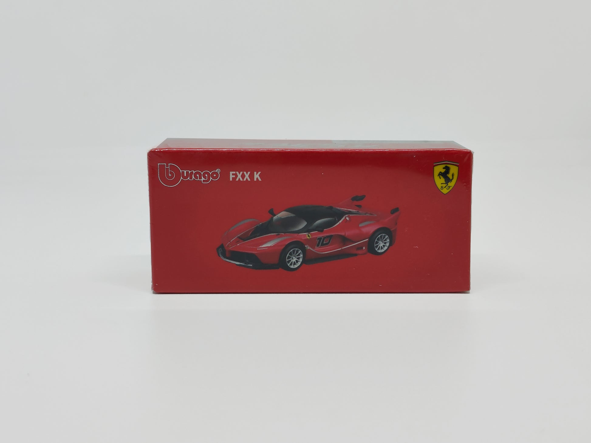 Bpx of Ferrari Fxxk Red 1:64 scale model car - Bburago