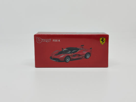 Bpx of Ferrari Fxxk Red 1:64 scale model car - Bburago