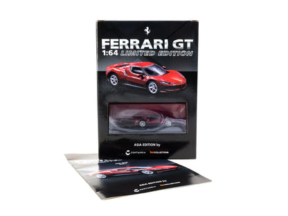 FERRARI GT 1:64 Magazine ASIA EDITION - FERRARI 296 GTB 2021  - Centauria x IXO COLLECTIONS