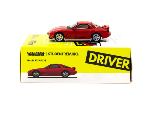 Mazda RX-7 FD3S Red 1:64 scale model car - Tarmac works