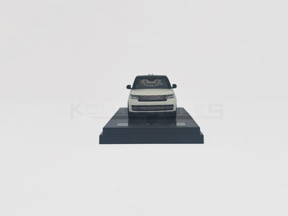 Land Rover Range Rover Black/White 1:64 white model car - LCD Models